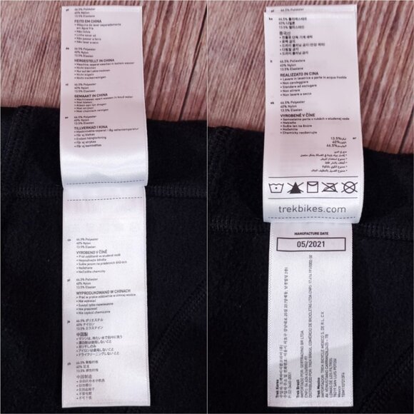 NWT Bontrager Mens Large Circuit Thermal Unpadded Tight Collants Fitted Black - Picture 11 of 12